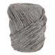 593 Пряжа Mondial Oxford, 300г - 600м, сірий, 25% вовна, 5% віскоза, 70% мікрофібра PC