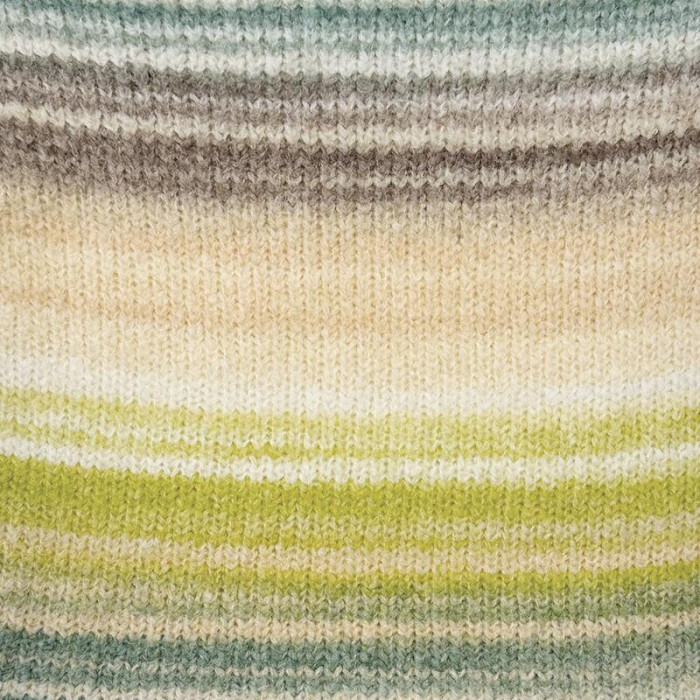 598 Пряжа Mondial Giove, 300г - 600м, мультиколор, 25% вовна, 70% мікрофібра PC, 5% мікрофібра PL