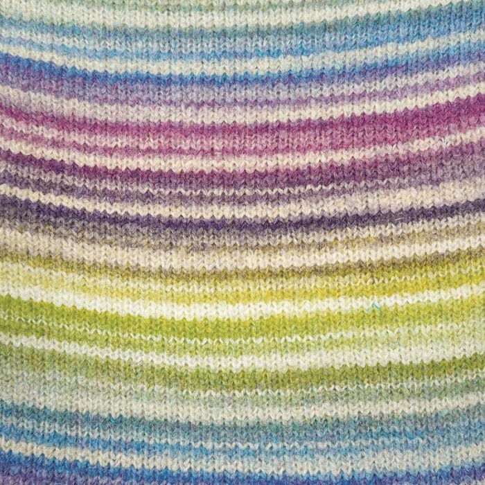 599 Пряжа Mondial Giove, 300г - 600м, мультиколор, 25% вовна, 70% мікрофібра PC, 5% мікрофібра PL