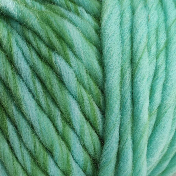 6/2024 Пряжа Laines du Nord Chunky Degrade, 200г - 120м, бірюзовий, 100% вовна