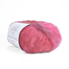 6 Пряжа Laines du Nord Mohair Trend Print, 50г - 115м, різнокольоровий, 63% мохер, 26% вовна, 11% нейлон