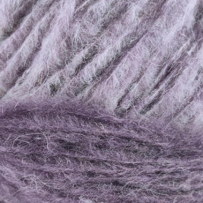 6 Пряжа Laines du Nord Piuma Alpaca Degrade,100г - 250м, різнокольоровий, 48% альпака, 44% лана без мюлесінгу, 8% нейлон