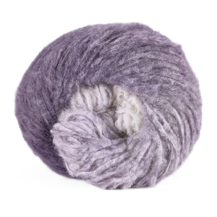 6 Пряжа Laines du Nord Piuma Alpaca Degrade,100г - 250м, різнокольоровий, 48% альпака, 44% лана без мюлесінгу, 8% нейлон