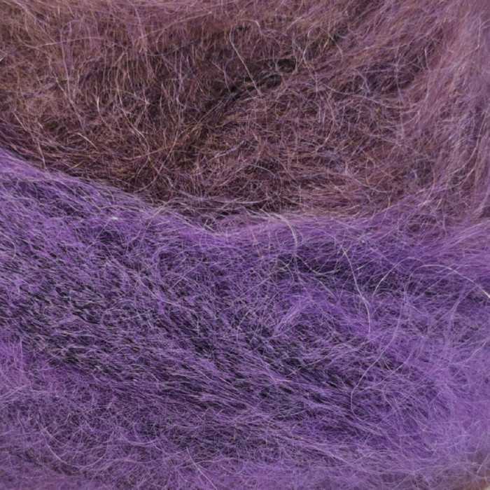 6 Пряжа Laines du Nord Poema Mohair, 150г - 600м, різнокольоровий 70% кід мохер, 30% шовк