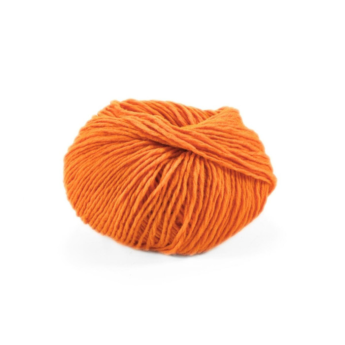 6 Пряжа Laines du Nord Soft Carded Merino, 25г - 90м, помаранчевий, 100% вовна