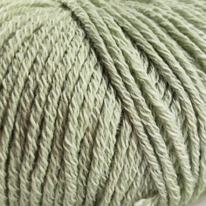 6 Пряжа Laines du Nord Spring Wool, 50г - 140м, світло-фісташковий, 50% вовна, 50% бавовна