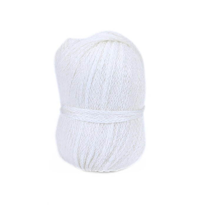 60 Пряжа Adriafil Totalino, 50г - 140м, білий, 100% льон