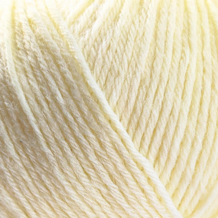 601 Пряжа Campolmi Filati Baby, 50г - 200м, ванільний, 100% меринос