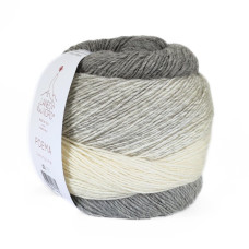 601 Пряжа Laines du Nord Poema, 150г - 600м, різнокольоровий, 100% вовна