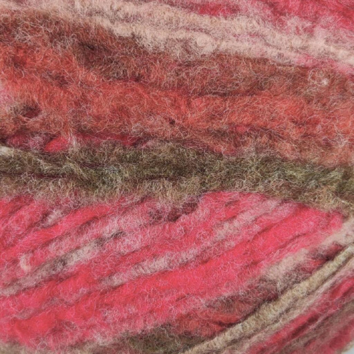 601 Пряжа Mondial Giove, 300г - 600м, мультиколор, 25% вовна, 70% мікрофібра PC, 5% мікрофібра PL