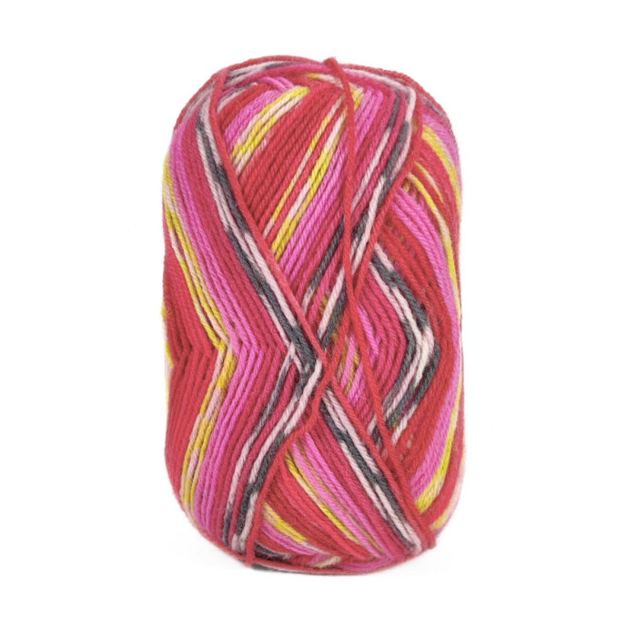 601 Пряжа Tropical Lane Baby Jacquard, 50г - 210м, мультіколор, 75% вовна, 25% нейлон