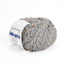 6012 Пряжа Lana Gatto Everest, 50г - 100м, світло-сірий, 95% вовна, 5% віскоза