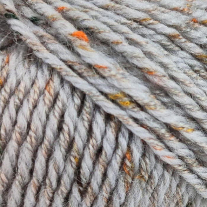 6012 Пряжа Lana Gatto Everest, 50г - 100м, світло-сірий, 95% вовна, 5% віскоза