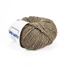 6014 Пряжа Lana Gatto Everest, 50г - 100м, темно-бежевий, 95% вовна, 5% віскоза