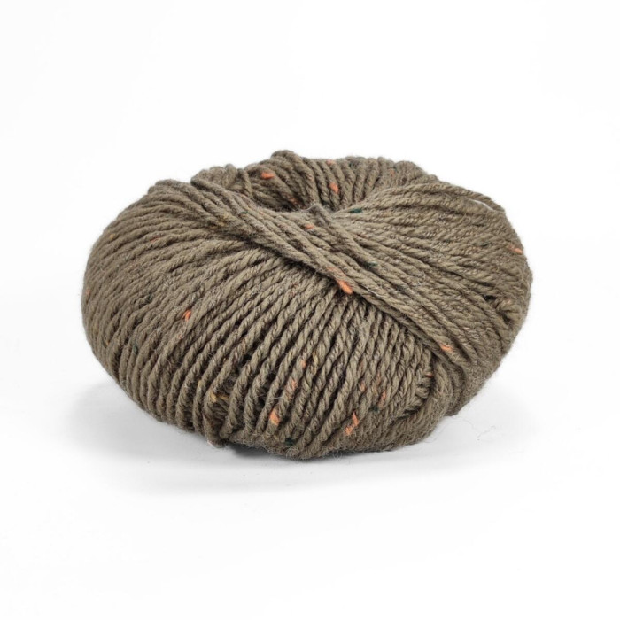 6014 Пряжа Lana Gatto Everest, 50г - 100м, темно-бежевий, 95% вовна, 5% віскоза