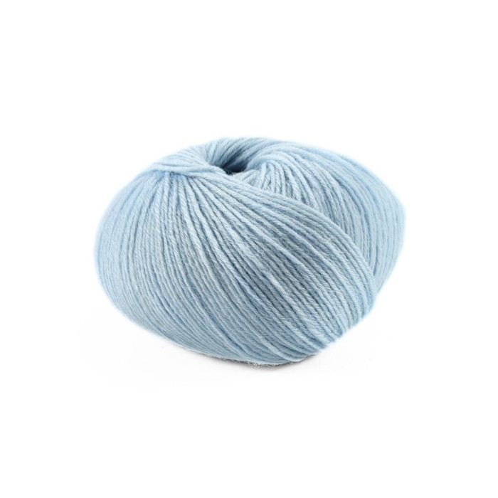 602 Пряжа Campolmi Filati Baby, 50г - 200м, небесний, 100% меринос