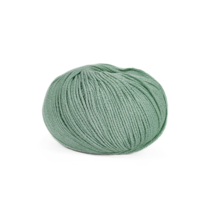 602 Пряжа Laines du Nord Baby Soft, 50г - 135м, полин, 50% бавовна органічна, 50% cоєві волокна