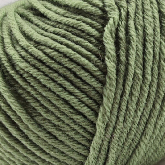 602 Пряжа Laines du Nord Dolly 125, 50г - 125м, оливковий, 100% вовна