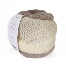 602 Пряжа Laines du Nord Poema, 150г - 600м, різнокольоровий, 100% вовна