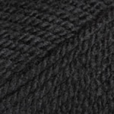 602 Пряжа Shetland Chunky 100гр - 150м (Чорний) YarnArt