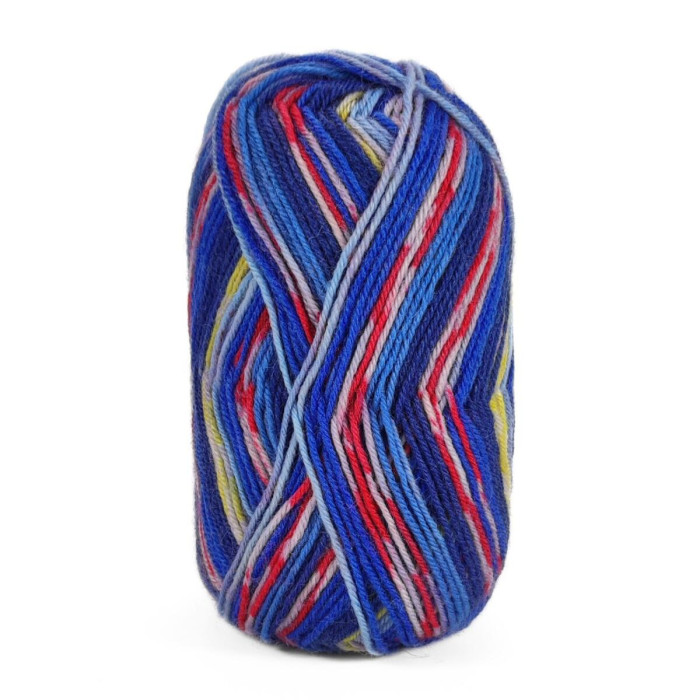 602 Пряжа Tropical Lane Baby Jacquard, 50г - 210м, мультіколор, 75% вовна, 25% нейлон