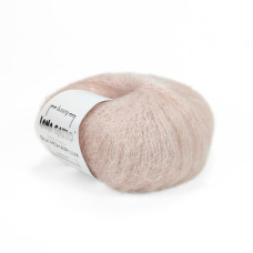 6023 Пряжа Lana Gatto Silk Mohair Lux, 25г - 210м, персик, 78% cуперкід мохер, 14% шовк, 4% нейлон, 4% поліамід