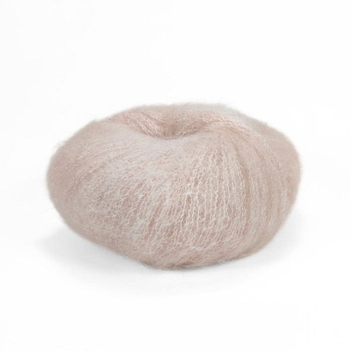 6023 Пряжа Lana Gatto Silk Mohair Lux, 25г - 210м, персик, 78% cуперкід мохер, 14% шовк, 4% нейлон, 4% поліамід