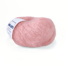 6023 Пряжа Lana Gatto Wool Mohair, 50г - 90м, ніжно-рожевий, 73% мохер, 27% вовна