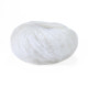 6027 Пряжа Lana Gatto Wool Mohair, 50г - 90м, білий, 73% мохер, 27% вовна