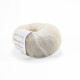 6028 Пряжа Lana Gatto Silk Mohair, 25г - 212м, молочний, 75% супер кідмохер, 25% шовк
