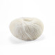 6028 Пряжа Lana Gatto Silk Mohair, 25г - 212м, молочний, 75% супер кідмохер, 25% шовк