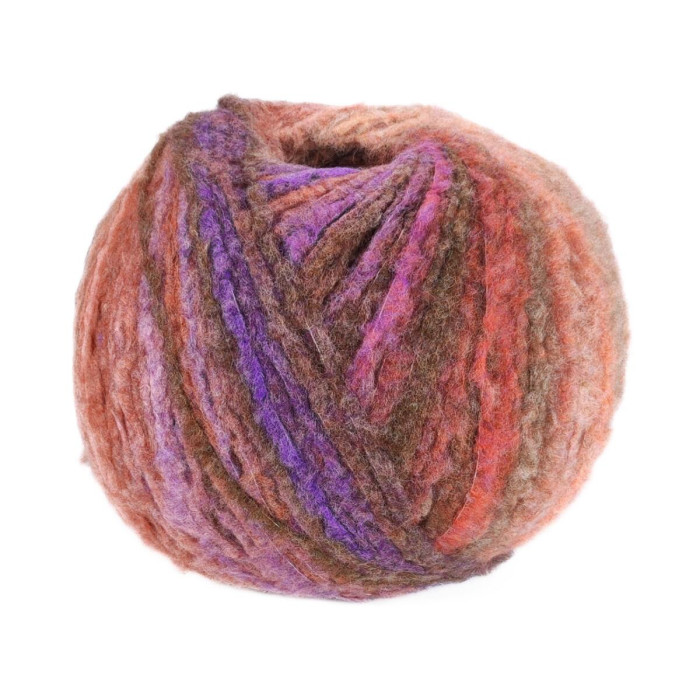 603 Пряжа Mondial Giove, 300г - 600м, мультиколор, 25% вовна, 70% мікрофібра PC, 5% мікрофібра PL