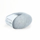6033 Пряжа Lana Gatto Silk Mohair Lux, 25г - 210м, сіра перлина, 78% cуперкід мохер, 14% шовк, 4% нейлон, 4% поліамід
