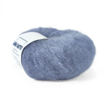 6034 Пряжа Lana Gatto Wool Mohair, 50г - 90м, світлий, 73% мохер, 27% вовна