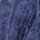 6035 Пряжа Lana Gatto Wool Mohair, 50г - 90м, темно-синій, 73% мохер, 27% вовна