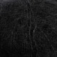 6037 Пряжа Lana Gatto Silk Mohair, 25г - 212м, чорний, 75% супер кідмохер, 25% шовк
