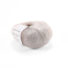 6039 Пряжа Lana Gatto Silk Mohair, 25г - 212м, кремовий, 75% супер кідмохер, 25% шовк