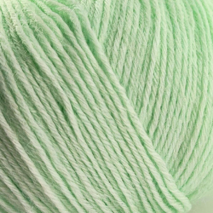 604 Пряжа Campolmi Filati Baby, 50г - 200м, м'ятний, 100% меринос