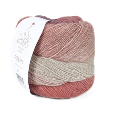 605 Пряжа Laines du Nord Poema, 150г - 600м, різнокольоровий, 100% вовна
