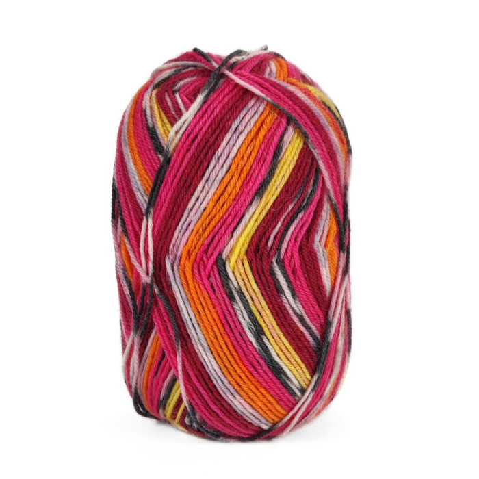 605 Пряжа Tropical Lane Baby Jacquard, 50г - 210м, мультіколор, 75% вовна, 25% нейлон