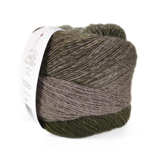 606 Пряжа Laines du Nord Poema, 150г - 600м, різнокольоровий, 100% вовна