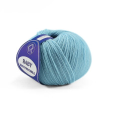 608 Пряжа Campolmi Filati Baby, 50г - 200м, бірюзовий, 100% меринос