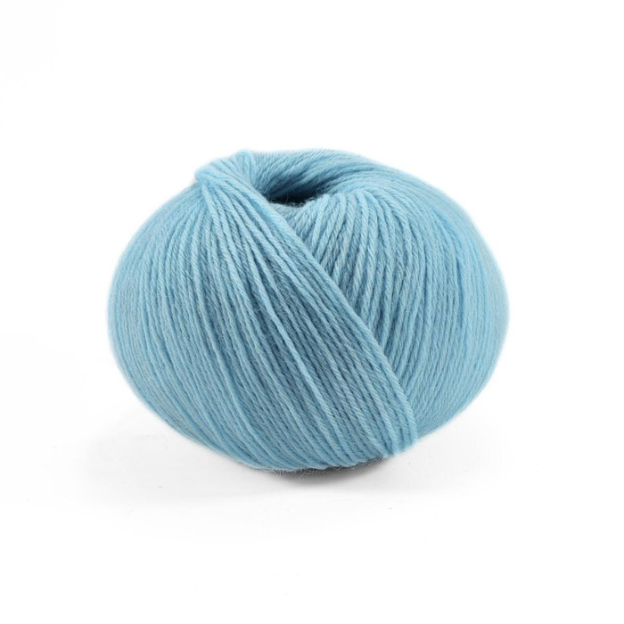 608 Пряжа Campolmi Filati Baby, 50г - 200м, бірюзовий, 100% меринос