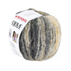 608 Пряжа Mondial Giove, 300г - 600м, мультиколор, 25% вовна, 70% мікрофібра PC, 5% мікрофібра PL