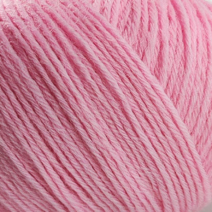 609 Пряжа Campolmi Filati Baby, 50г - 200м, рожевий, 100% меринос