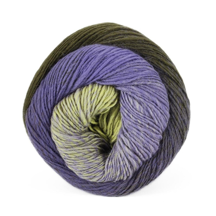 609 Пряжа Laines du Nord Poema, 150г - 600м, різнокольоровий, 100% вовна