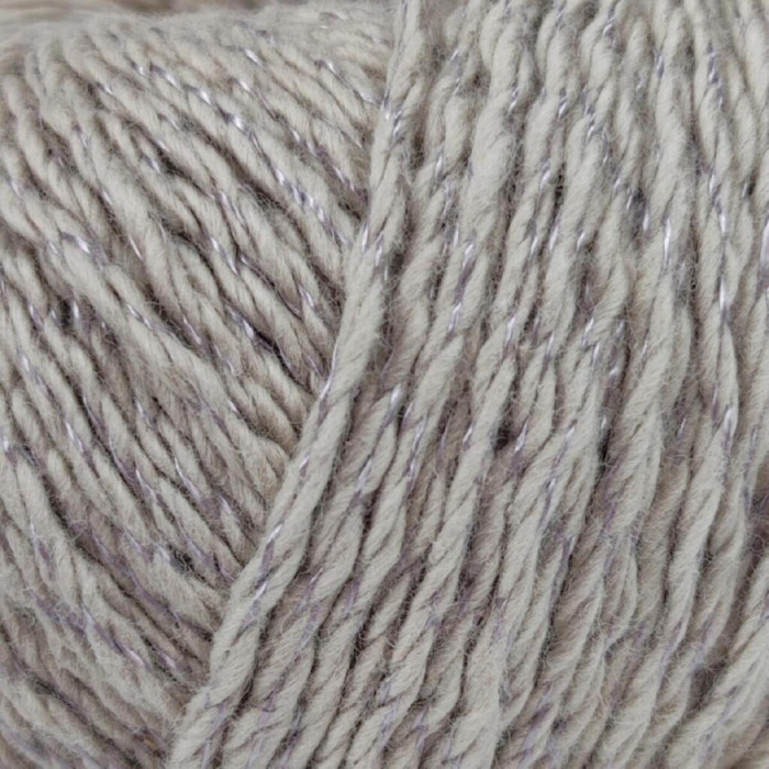 61 Пряжа Adriafil Tenerife, 50г - 90м, бежево-сірий, 90% бавовна, 10% віскоза