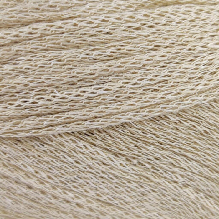 61 Пряжа Adriafil Totalino, 50г - 140м, пісок, 100% льон