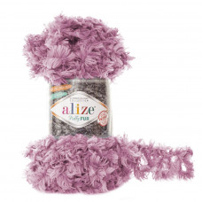 6103 Пряжа Puffy Fur 100гр-6м (рожевий). Alize