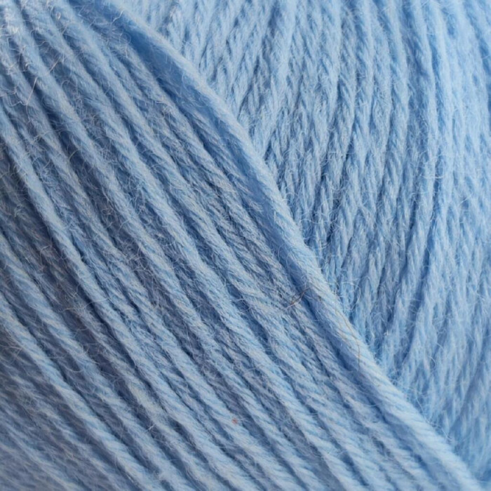 611 Пряжа Campolmi Filati Baby, 50г - 200м, блакитний, 100% меринос